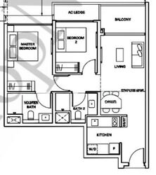 The Watergardens At Canberra (D27), Apartment #565687391